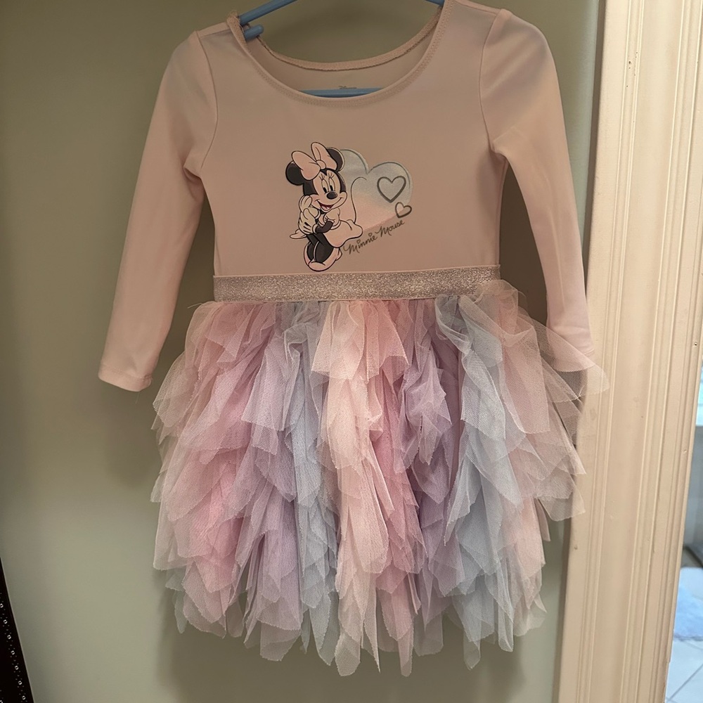 Disney Minnie Mouse Pink Tulle Dress